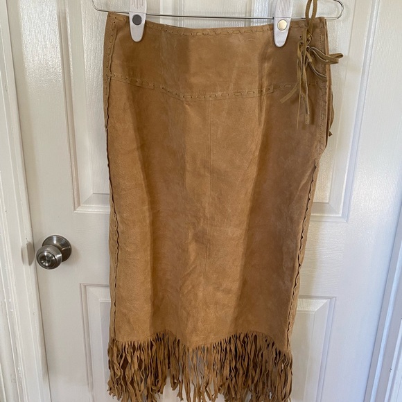 Skully Fringe Skirt - Picture 2 of 5